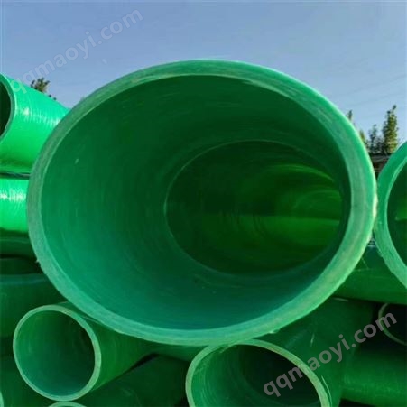 玻璃钢夹砂管电线电缆保护管定长缠绕工艺大口径排污水管