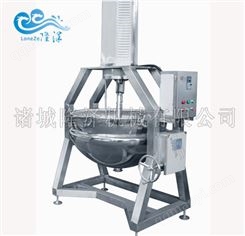 全自动液压后翻蒸汽加热搅拌炒锅