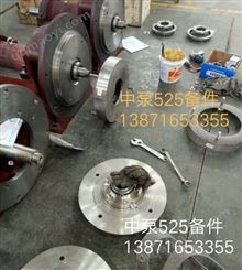 LC125/405T叶轮耐磨板泵盖泵体泵壳机械密封 PLC100/320T叶轮泵轴支撑管