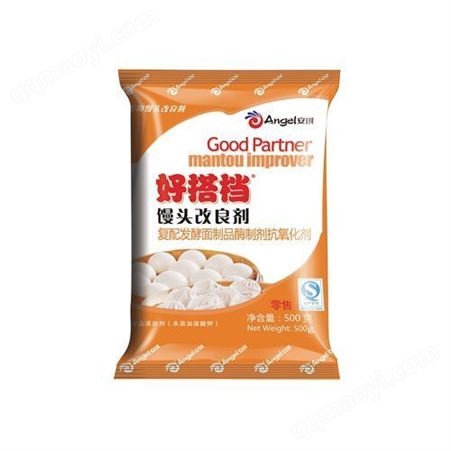 安琪好搭档馒头改良剂 包子馒头专用酵母伴侣膨松剂 烘焙原料500g
