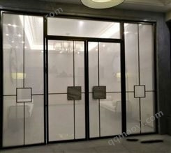 金属质感 轻奢极简 黑钛不锈钢门套 电梯 弧形 装饰门套的定制厂