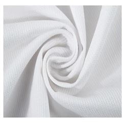 鸿盛 跆拳道三条面料 体育运动服三条纹 提花布 长袖